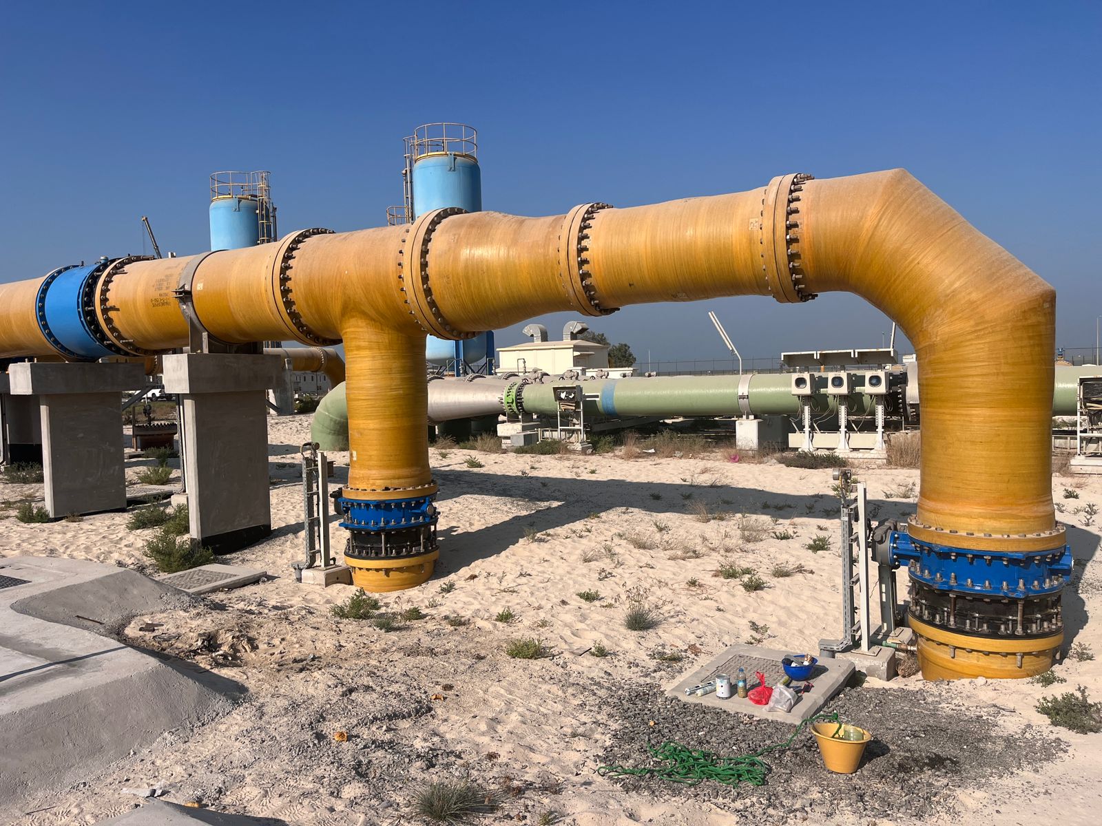 Supply, Installation, Testing & Commissioning of GRE Water Transmission Pipelines and Associated Works