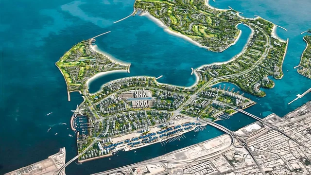 Infrastructure Works for Dubai Islands A