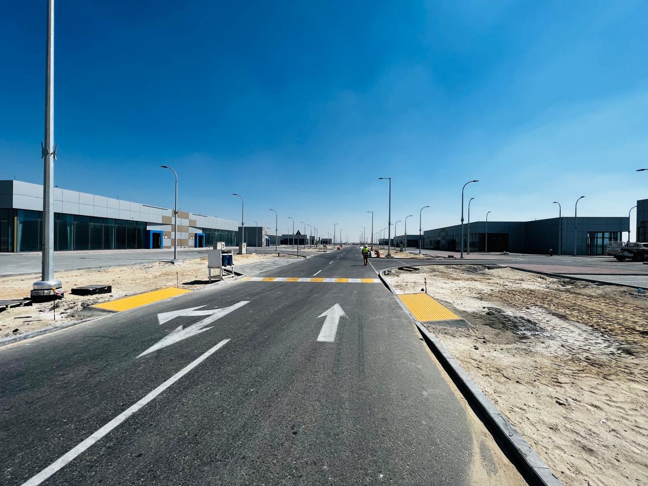 Construction of Infrastructure Works in ZonesCorp North Boulevard Road